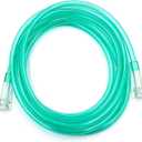 ResOne 5pk 14Ft Oxygen Supply Tubing, Crush Resistant, Standard Connectors for Nasal Cannulas - Green