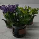 Fake Potted Plants, Mini Fake Plants, Eucalyptus, Lavender Plant in Pot for Table Centerpiece, Shelf Decor, Small Fake Plants for Bedroom Livingroom, Bathroom Decor (Small)