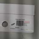 DREAM PAIRS Kitten Heels for Women Flip Flops Slip on Low Heels Open Square Toe Thong Heeled Strappy Sandals Slides Comfortable Dress Shoes (9.5, Black)