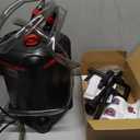 Canister Filter, External Aquarium Filter Ultra-Quiet Water Circulation Cleaning Machine with Media for Fish Tanks and Aquariums (Medium, Black)