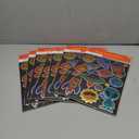Metallic Pop Up Stickers Outerspace 7 Pack