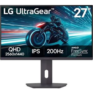 LG 27G61ZB-B 27-inch Ultragear IPS QHD 200Hz 1ms HDR10 Gaming Monitor