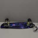 Skateboards, 22" Complete Skateboard, Mini Cruiser Skateboard for Kids Boys Girls Teens Beginners with Colorful Flashing Wheels Skate Tool, Kids Children's Day Gift (Galaxy)