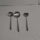 Yosukata 17" Wok Spatula and Ladle Skimmer Spoon - Stainless Steel Cooking Utensils Set of 3-304 Stainless Steel Kitchen Utensils Set - Dishwasher Safe Wok Accessories - Wok Utensils - Cooking Tools