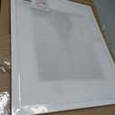 Upsimples 16x20 Picture Frame, Display Pictures 11x14 with Mat or 16 x 20 Without, Wall Hanging Poster Frame, White, 1 Pack