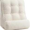 Wedge Pillow with Adjustable Bolster, Reading Pillow for Bed