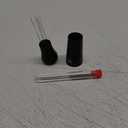 WDT Espresso Distribution Tool Espresso Stirrer Tools for Barista, 0.35mm 7 Needles Espresso Coffee Stirrer with Extra 7 Replaceable Needles, Aluminum Alloy Handle with Stand (Black)