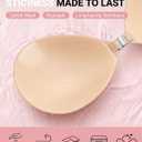 2 x Sticky Push Up Bra Invisible Adhesive Strapless Bra for Backless Dress