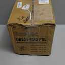 goldenwarm 12 Pack Interior and Exterior Door Hinges, Matte Black Door Hinges 4 inch x 4 inch with 5/8" Radius Corners