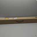 Double Row Ceiling Curtain Track - Double Rails for Curtains, Drapes, Room Dividers - Ceiling Mounted Curtain Track System - Sliding Curtain Rail (Champagne, 2M)