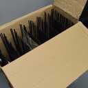 Animal Barrier Fence Stakes, 25 Pack 17in (H) x 27ft (L) No Dig Garden Decorative Rustproof Metal Defense, Dog Rabbits Blocker Fence for Outdoor Yard with Cable Ties and Cutting Plier