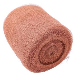 Copper Mesh: 30m Reusable Rustproof Copper Mesh Roll Complete with Scissor and Wood Piece, Effective Hole Blocking, Ideal for Bat, Snail and More Prevention