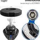 RGB Pond Fountain Aerator,20000GPH Floating Aerating Pump, 50ft Power Cord, Time Control, Perfect for Ponds & Lakes (20000GPH)
