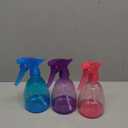 DilaBee Plastic Spray Bottles - 12oz (3 Pack) Water Spray Bottle for Hair, Gardening, Grilling & Cleaning Solution - Empty Spray Bottles for Cat - Small Spray Bottle (Purple, Blue, Pink)