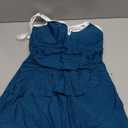 ZAFUL One Piece Swimdress for Women Tummy Control V-Wire Swimsuit Modest Ruched Bathing Suit Ruffle Skirt Slimming Swimwear