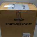 Kohree 5.8 Gal Camping Toilet: Portable Toilet for Adults with Diagonal Elongated Bowl Seat, Large Waste Tank, Leak-Proof Cassette with Level Indicator, RV Travel Porta Potty for Boat Trip Home Use