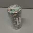 Japanese Tea Canister Tin Crane on a Fan Green/Double Lid/Japanese YUZEN Washi Paper Pasted /200g Tea Capacity/Loose Leaf Tea Storage/Storage Container with Lid