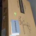 Roman Chair Back Extender - Angle & Height Dual Adjustable Hyperextension Bench for Home Gym - Adjustable Back Exercise Machine (Black)