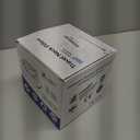 Travel Neck Pillow with 100% Pure Memory Foam, G-Shape, Includes Eye Mask & Ear Plugs, Ergonomic Design for Airplane, Car & Office, etc, Beige Gray