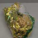 White Gold Champagne Party Decorations - 23pcs Tissue Pom Poms Streamers,Christmas Wedding Engagement Tassel Garland Banner,Bachelorette Neutral Birthday Baby Bridal Shower Decor Lasting Surprise