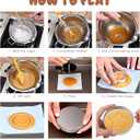 2 x PRETYZOOM Set of 12 Korean Sugar Candy Making Tools, Dal-gona Stainless Steel Cookie Cutters Game Kit Mold with Umbrella, Triangle, Star Round Biscuit Mold for Christmas, Valentine's Party Kits