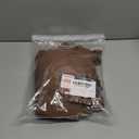 Mojessy Women Bodycon Maxi Dress Sexy Mock Neck Ruched Long Sleeve Long Dress Cocktail Party Dresses (Large, Brown)