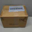 Ceramic Bonsai Pots with Drainage Hole, Set of 2 Rectangular Glazed Bonsai Planters for Indoor/Outdoor Use, Shallow Brown Bonzai Tree Pots for Succulent, Orchids, Cacti, Home, Patio, Garden, 8.7"x5.9"