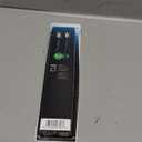 Philips Sonicare W DiamondClean - Genuine Replacement Electric Toothbrush Heads, Black, 2 Pack, HX6062/95