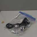 DEWENWILS 120V LED Outdoor Spotlight, 3 Extra Lenses (Red Green Yellow), 5.5W 5000K Plug in Spotlight, Waterproof Landscape Light for Yard, Tree Flag, Holiday, 5FT Extension Cord, UL Listed (Black)