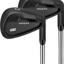 XM-01 Golf Irons Set - Premium Men Golf Club Iron with Steel Shaft for Right Hand Golfers Stiff Flex (#2, 3 Set (2 pcs), Right)
