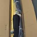 Portable Pickleball Net Set with Wheels, Regulation Size 22 FT & Half Court 11 FT, Steady Metal Frame Pickle Ball Net Set System with Carry Bag for Backyards, Driveways, and Garages (Black&Yellow)