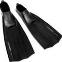 Snorkel Fins, Comfortable Soft Full Foot Snorkeling Fins, Flippers for Snorkeling, Scuba Diving, and Freediving (ML | 40-41 | US 7-8)