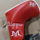 MAZEL Chipper Club Pitching Wedge for Men & Women,36/45 Degree - Save Stroke from Short Game,Right Hand, Wine Red