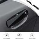 Voodonala for Challenger Door Handle Cover Trim Embellishment Fit for 2012-2025 Dodge Challenger Exterior Accessories 2pcs Black