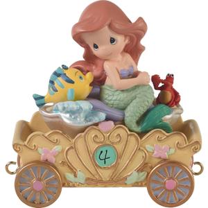 Precious Moments Disney Princess Birthday Parade Figurine, Red, 4.5 inches