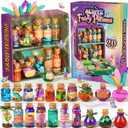 Alritz Fairy Potions Kit for Kids - Magic Potion Making Kit 20 Bottles, Glitter Crystals, Birthday Gifts for Girls 6 7 8 9 10 11 12 Year Old, Creative Craft Indoor Activity Party, Medium, Small