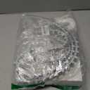 Menkxi 12 Pcs Pool Cleaner Accessories 4 Climbing Rings Replacement Compatible with 6101611 R4 2 Guide Wheels with Pulley Gear Compatible with 3884997 R6 6 Pool Cleaner Track Compatible with 9985006R2