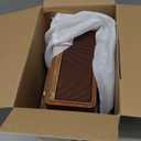 Edifier Retro Wood Bluetooth Speaker, Wireless Portable Speakers with 40W Hi-Res Audio, Stereo Pairing ConneX App, USB and TF Card Brown