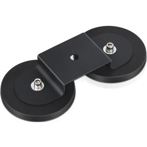 Magnetic Base LED Light Bar Mounting Brackets, Strong Universal Magnetic Light Bar Base, Magnet Base Mount Bracket Powerful Roof Off Road Holder Sucker Holder for LED, Off-Road Driving Lamp