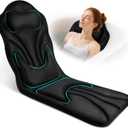 Atsuwell Full Body Bath Pillow for Bathtub, Ergonomic Bathtub Cushion for Neck, Waist, Hip Support, Luxury 3D Mesh Shower Pillow with Non-Slip Suction Cups & Dual Hooks, Pressure Relief, 51'' x17''