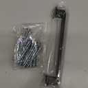 Ravinte Hardware 10 Pack Matte Black Cabinet Pulls, 5 Inch (128mm) Hole Center Zinc Alloy Drawer Handles for Kitchen Cabinets, Cupboards, Dressers, Square Solid Metal Hardware