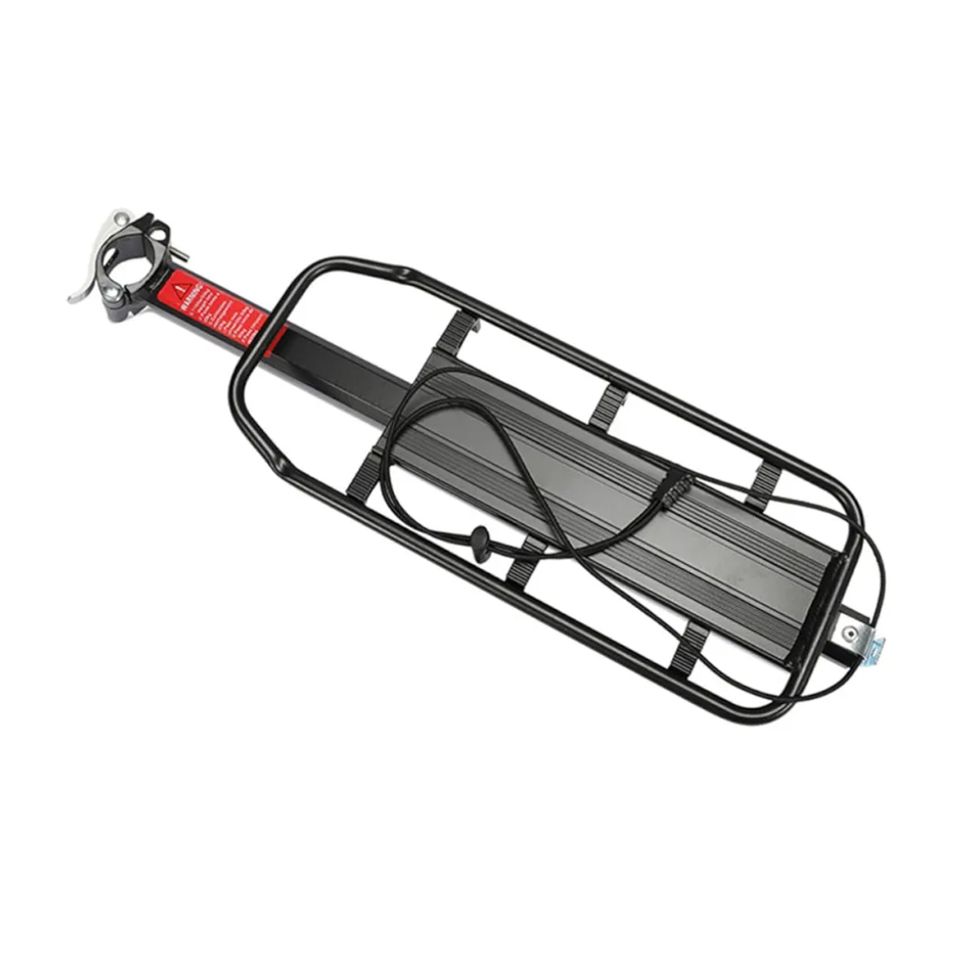 Totority Practical Rear Rack Cargo Carrier for Mountain and Road Lightweight and Easy to Install for Carrying Luggage Includes Installation Tool and Manual