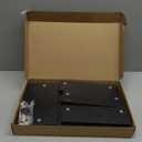 TAVR Dual Monitor Stand Riser Office Desktop Organizer Stand for 2 Monitors, Adjustable Length and Angle 3 Shelf, Extra Long Multifunctional Stand up to 43.3" fit Computer, Laptop, TV, Black