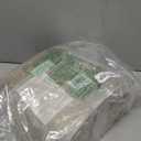 mDesign Stainless Steel Metal Oval Trash Can, 7.9 Liter/ 2.09 Gallon Wastebasket, Garbage Basket Bin for Bathroom, Bedroom, Kitchen, Home Office, Holds Waste and Recycle, Mirri Collection, Soft Brass