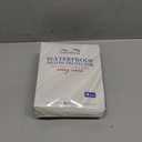 Waterproof Pillow Protectors 4 Pack, Standard Size Zippered Pillow Cases, Pillow Covers 20" x 26", Soft & Breathable Pillow Encasement White