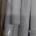 Tension Curtain Rod 31 to 124 in Extra Long Curtain Rod Adjustable Heavy Duty White Spring Shower Curtain Rod for Bathroom Windows Room Divider Never Rust