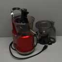 SiFENE Cold Press Juicer Machines, Big Mouth 83mm Opening Whole Slow Masticating Juicer, High Yield, Non-BPA (Red)
