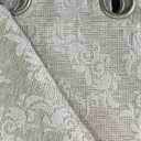 Dainty Home Room Darkening Curtains for Bedroom & Living Room, 2 Panel Set, 38" x 84" (76" Wide Total), Light Control & Privacy, Semi-Darkened, Machine Washable, Steel Grommets, Room Darkening Drapes (Gold)