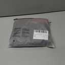 Women's Ruched Mini Dress Retro Vintage Mesh Sleeveless V Neck Fitted Dresses (L)