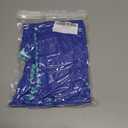 Funnycokid Teen Girls Swimsuit Padded Bathing Suit 2 Piece Tankini Contrast Trim Ruched Design Swimwear 9-16Y (15-16 Years, Blue)